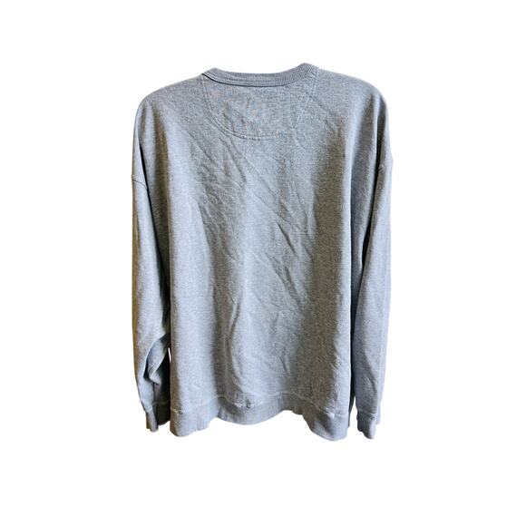 Champion Gray Crewneck Sweatshirt 4XL Basic Essential Retro Fit USA - Picture 3 of 4